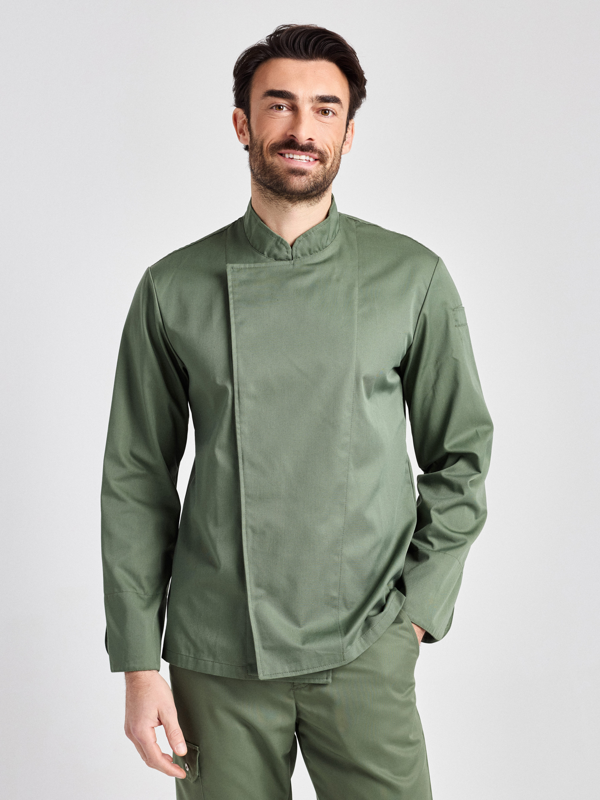 Rimini-Bene Man Classic - Kochjacke - olive